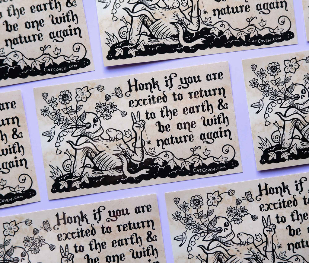 Return to the Earth - Bumper Sticker