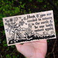 Return to the Earth - Bumper Sticker